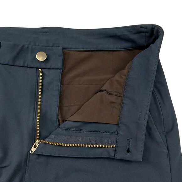 Lululemon Pant Mens 31x 27 Navy ABC Classic Slim Fit Performance Activewear - Picture 4 of 12